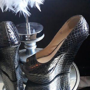 CoCo Brown Reptile Print